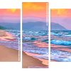 Sunset Beachside panels paint by numbers