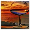 Sunset Glass Panels paint by numbers