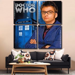 The Doctor panels paint by numbers