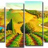 Vineyard Farm Panels paint by numbers