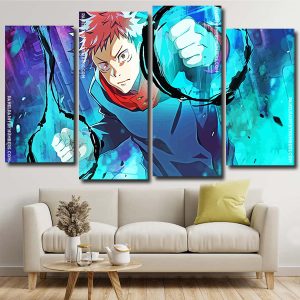 Aesthetic Jujutsu Kaisen Anime panel paint by numbers