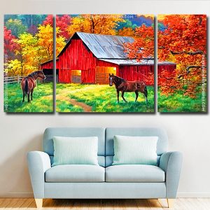 Aesthetic Barn panels paint by numbers