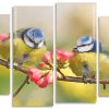 Birds On A Twig panels paint by numbers