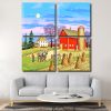 countryside vibes panels paint by numbers