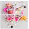 Macarons and Flowers panels paint by numbers