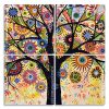 Abstract Tree Of Life Panels paint by numbers