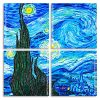 The Starry Night Van Gogh panel paint by number