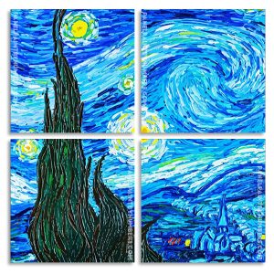 The Starry Night Van Gogh panel paint by number