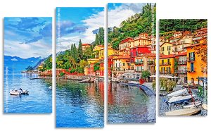 Bellagio Italy Panel paint by numbers