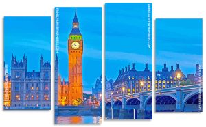 Big Ben London Panel paint by numbers