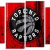 Toronto Raptors Logo Panel paint by number