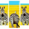 African Zebra Panel paint by number