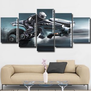 Motorcycle Driver Panels paint by numbers