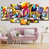 Abstract Last Supper Panels paint by numbers