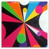 Abstract Colorful Circles panels paint by numbers