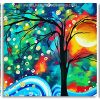 Abstract Landscape Panels paint by numbers