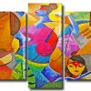 Abstract Musicians Panels paint by numbers