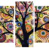 Abstract Tree Of Life Panel paint by numbers