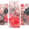 Aesthetic Flower panels paint by numbers