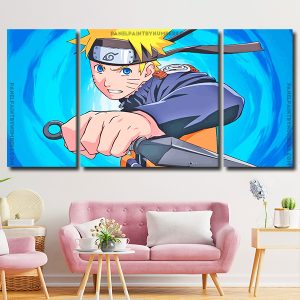 Anime Naruto panels paint by numbers