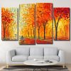 Autumn Trees Panels paint by numbers