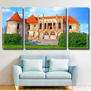 Banffy Castle Transylvania Panel paint by numbers