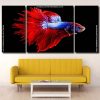 betta Fish panels paint by numbers