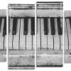 Black And White Piano Panels paint by numbers