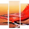 Cardinal Bird Panels paint by numbers