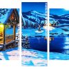 Christmas Country panels paint by numbers