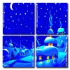 Christmas Night Panels paint by numbers