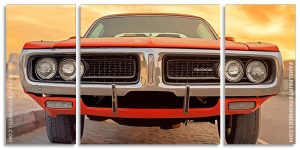 Classic Dodge Challenger Panels paint by numbers