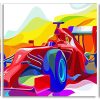 Colorful Formula One panels paint by numbers