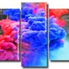 Colorful Smoke Bombs Panels paint by numbers