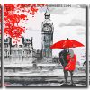 Couple In London paint by numbers