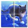 Cute Cat Panels paint by numbers