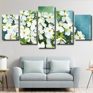 Dogwood Plants Panels paint by numbers