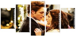 Edward And Bella Panel paint by numbers