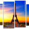 Eiffel Tower Paris panels paint by numbers