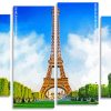 Eiffel Tower Paris Panels paint by numbers