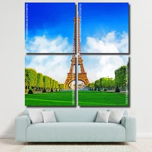 Eiffel Tower Paris Panels paint by numbers