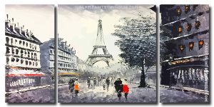 Eiffel Tower Paris paint by numbers