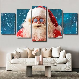 Father Christmas Panels paint by numbers