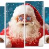 Father Christmas panels paint by numbers