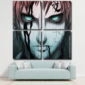 Gaara Naruto Anime panels paint by numbers