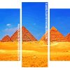 Giza Pyramids Panel paint by numbers