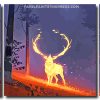 Golden Deer panels paint by numbers