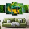 Green Yellow Betta Fish Panels paint by numbers