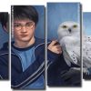 Harry Potter And Owl Panels paint by numbers