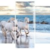 Horses By Sea panels paint by numbers